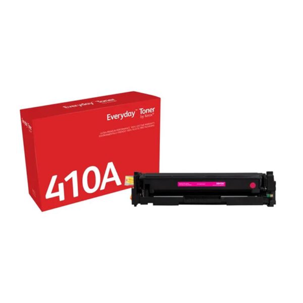 *Toner xerox everyday compatible con hp 410a color laserjet pro m452. mfp m377(cf413a crg046m) magenta