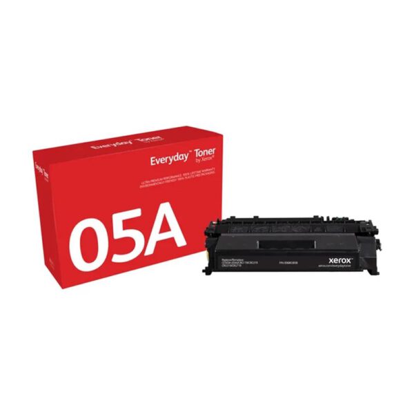 *Toner xerox everyday compatible con hp 05a laserjet p2035(ce505a crg119 gpr41) negro