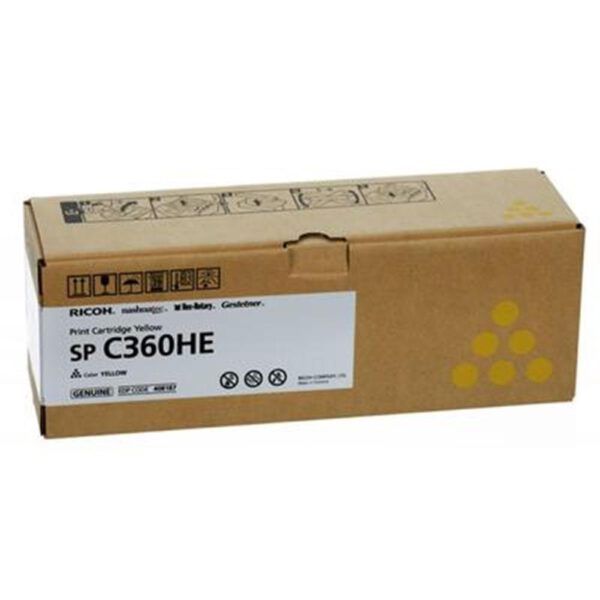 *Toner ricoh sp c360he amarillo