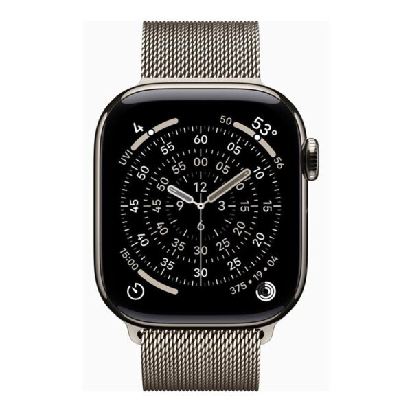 *Smartwatch apple watch series 11 gps + cellular 42mm natural titanium case sport loop