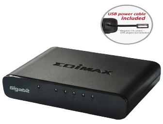 *Switch 5 puertos edimax 10 - 100 - 1000 usb