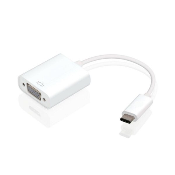 *Cable adaptador ewent usb tipo c a vga - macho - hembra