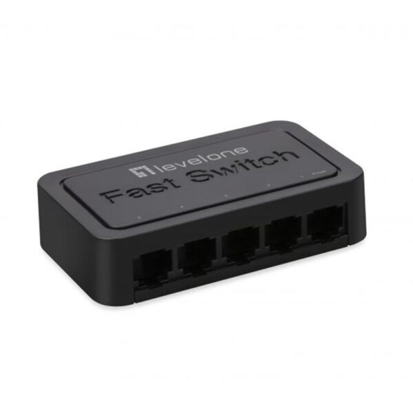 *Switch sobremesa level one 5 puertos fast ethernet 10 - 100