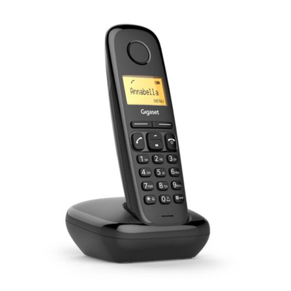 *Telefono fijo inalambrico gigaset a170 negro 50 numeros agenda -  10 tonos