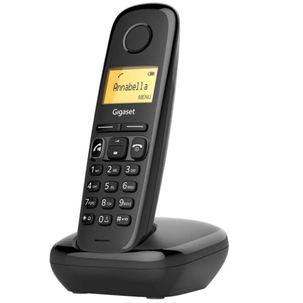 *Telefono fijo inalambrico gigaset a270 duo negro 80 numeros agenda -  10 tonos -  manos libres
