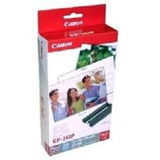 *Papel foto canon selphy kp - 36ip 10x15 + tinta 36 hojas series cp