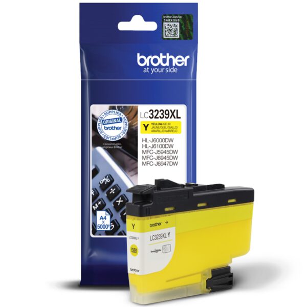 *Cartucho tinta brother lc3239xly amarillo 5000 paginas