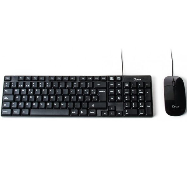 *Kit teclado + raton l - link ll - kb - 816 - combo usb negro