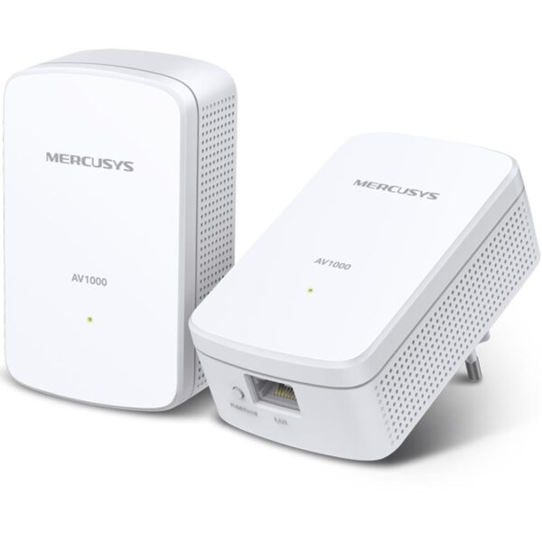 *Kit 2 powerline mercusys mp500 kit av1000 gigabit -  pack 2 unidades