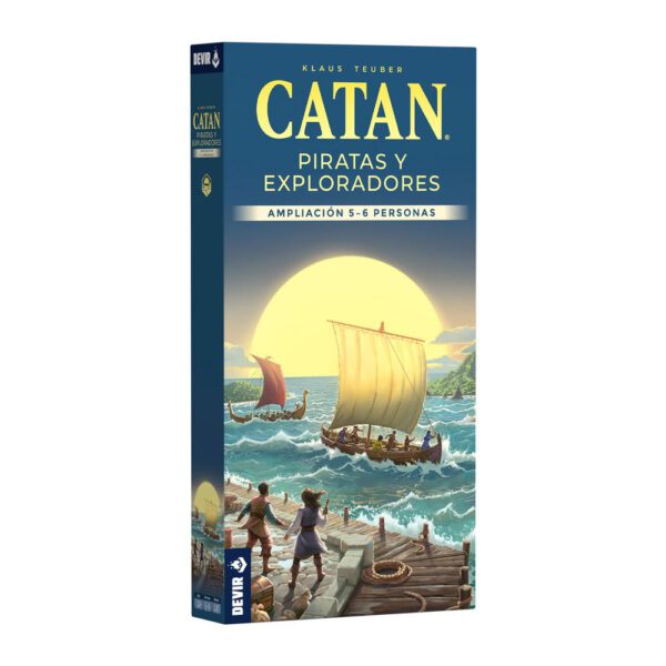 *Juego de mesa devir catan piratas y exploradores 5 - 6 jugadores