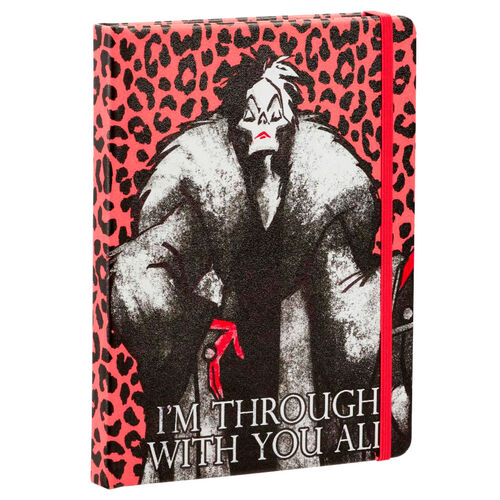 *Libreta disney villanos cruella de vil