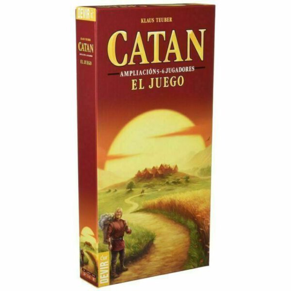 *Juego de mesa devir colonos de catan 5 - 6 jugadores pegi 10