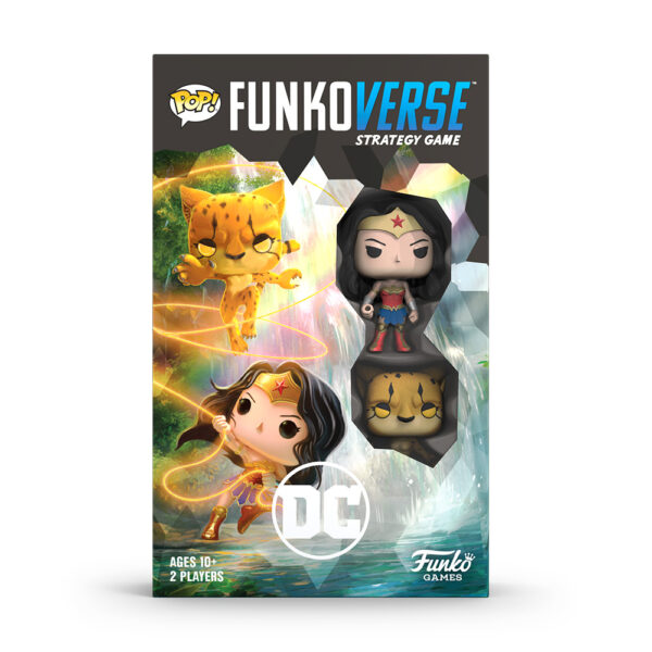 *Juego de mesa funkoverse dc edicion 102 wonder woman & cheetah ingles