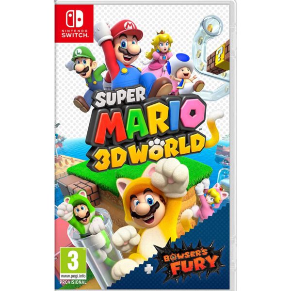 *Juego nintendo switch -  super mario 3d world + bowsers fury
