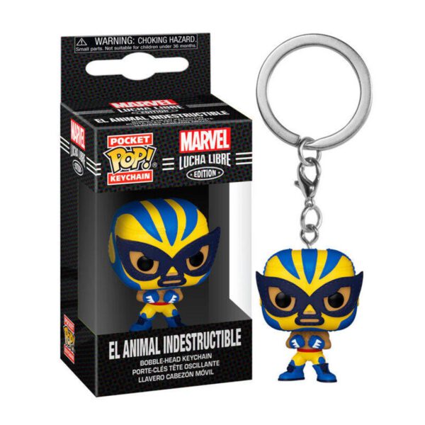 *Funko pop keychain llavero marvel luchadores lobezno 53896