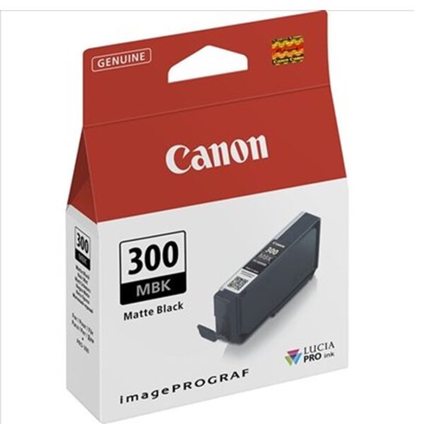 *Cartucho canon pfi - 300 pbk negro foto