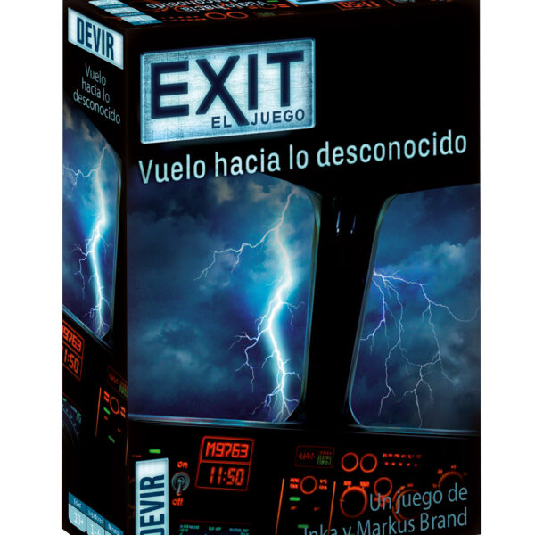 *Juego de mesa devir exit 15 vuelo hacia lo desconocido