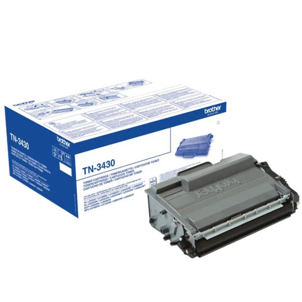 *Toner brother tn3430 negro 3000 paginas