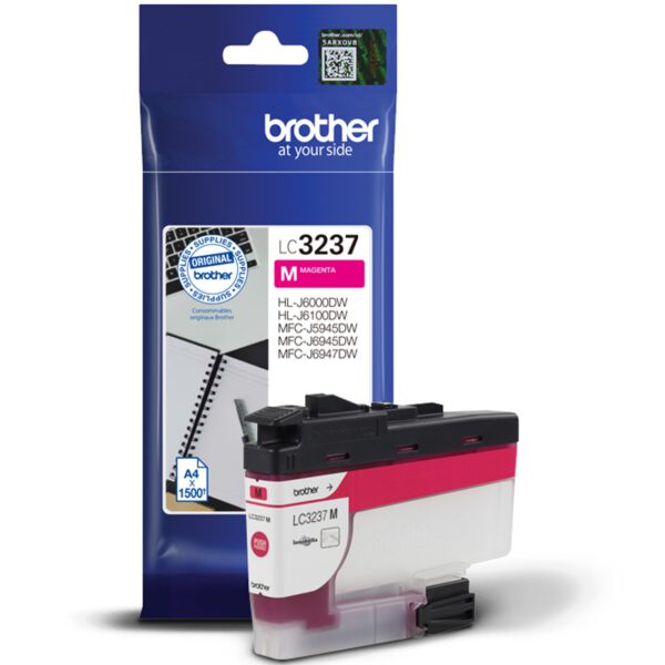 *Cartucho tinta brother lc3237m magenta 1500 páginas