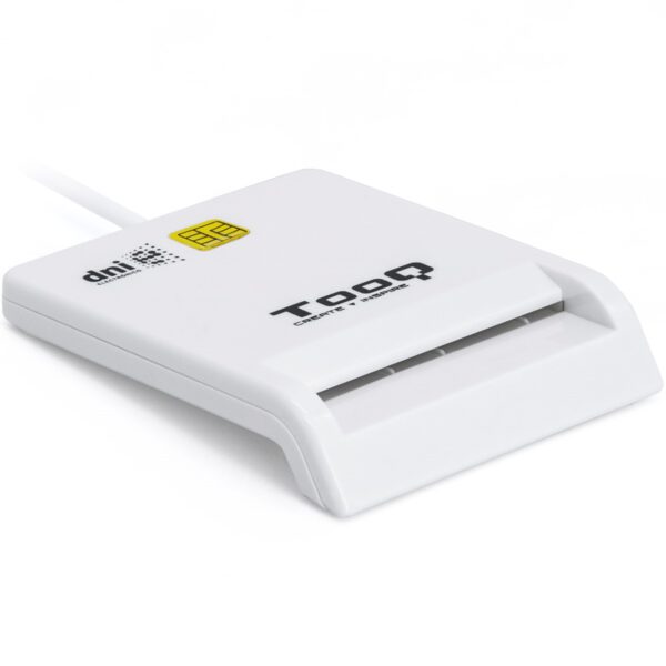 *Lector de tarjetas dni tooq tqr - 210w usb 2.0 blanco