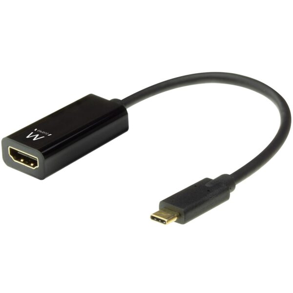 *Cable adaptador ewent usb tipo c a hdmi 4k - 30hz macho - hembra