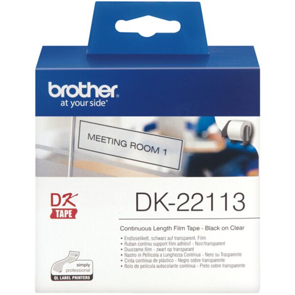 *Etiquetas papel precortada brother dk22113 62mm