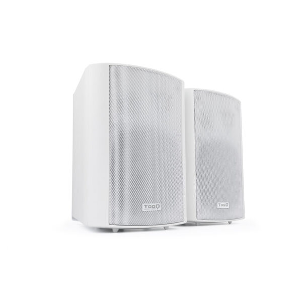 *Altavoces activos tooq de pared blancos 30w autoamplificados