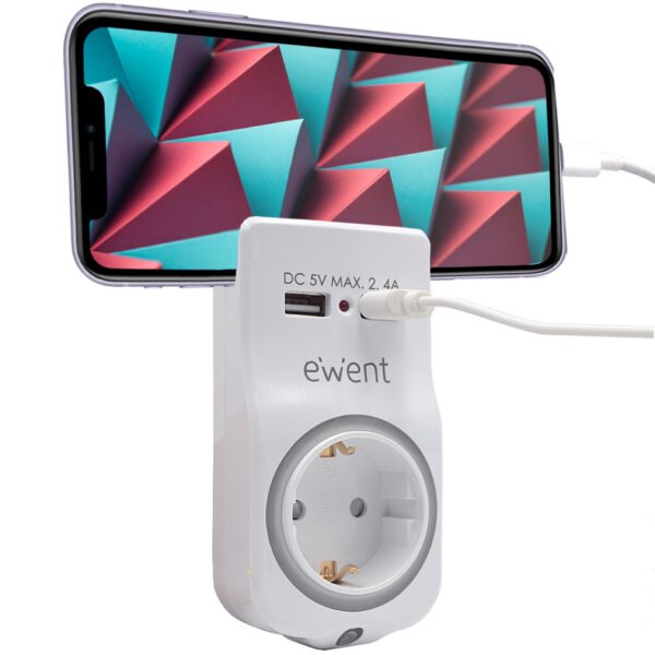 *Cargador ewent usb 4 en 1 2.4a