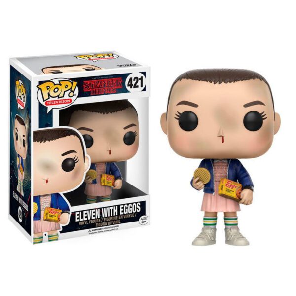 *Funko pop stranger things eleven con eggos opcion chase 13318