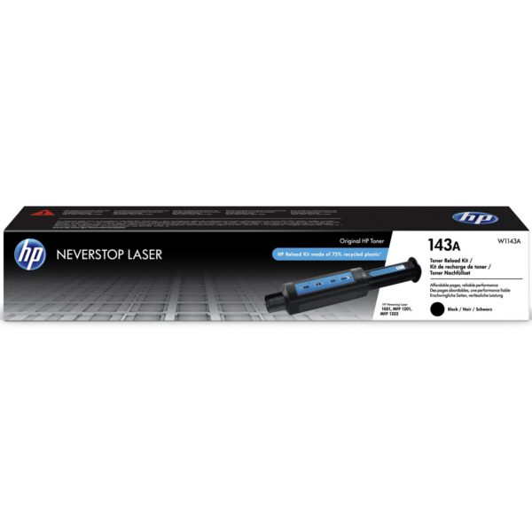 *Kit recarga toner original hp neverstop 143a negro