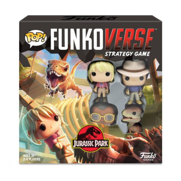 *Juego de mesa funkoverse jurassic park edicion 100 version ingles
