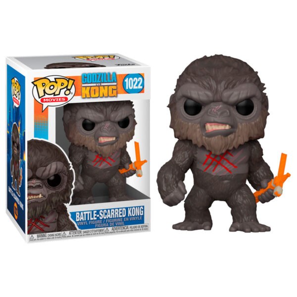 *Funko pop cine godzilla vs kong kong herido 50954