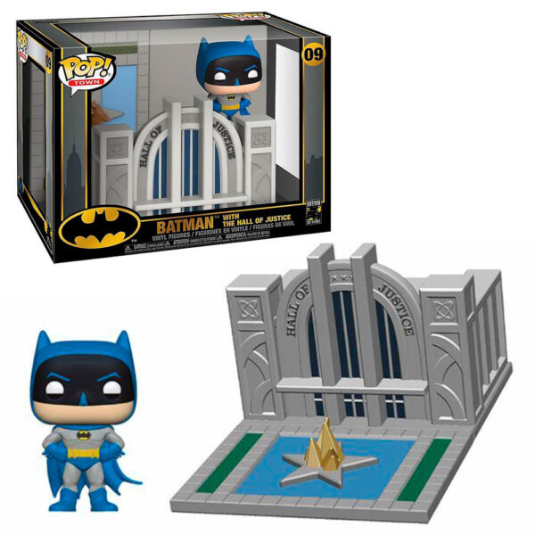 *Funko pop town dc batman hall of justice 44469