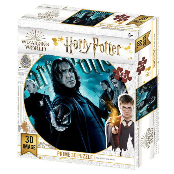 *Puzzle 3d lenticular harry potter miembros ilustres de slytherin 300 piezas