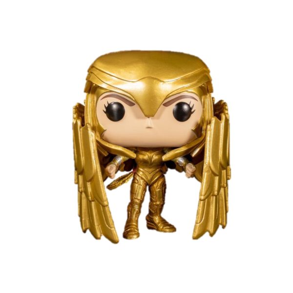 *Funko pop dc wonder woman 1984 wonder woman traje dorado efecto metalico exclusivo 46659