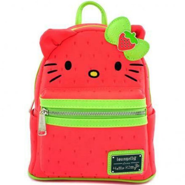 *Mochila loungefly hello kitty hello kitty fresa