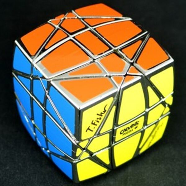 *Cubo de rubik calvin's hexaminx plata