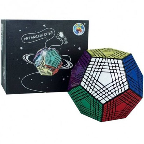 *Cubo de rubik shengshou petaminx dodecaedro 9x9 negro