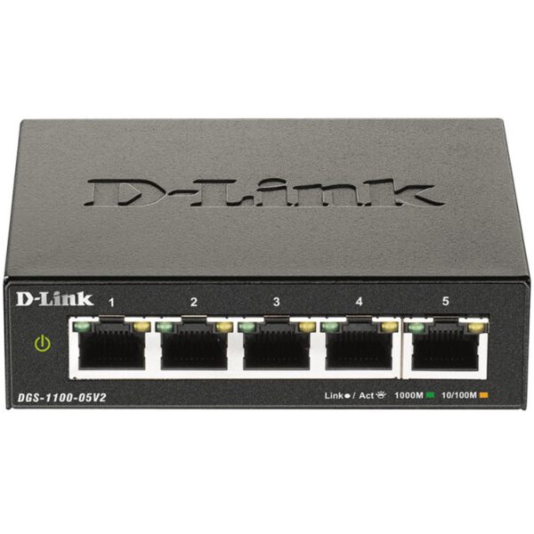 *Switch d - link 5 puertos gestionable easysmart