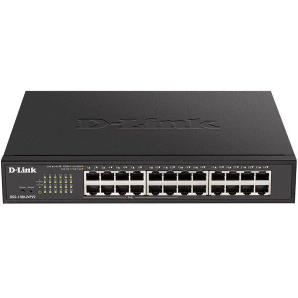 *Switch d - link 24 puertos 10 - 100 - 1000 gestionable poe 12puertos