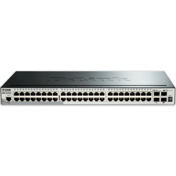 *Switch d - link 52 puertos gestionable 48 gigabit ethernet 10 - 100 - 1000 2 sfp
