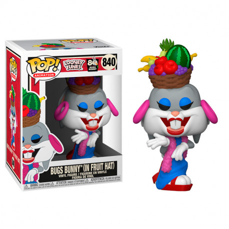 *Funko pop looney tunes bugs bunny con fruta 49161