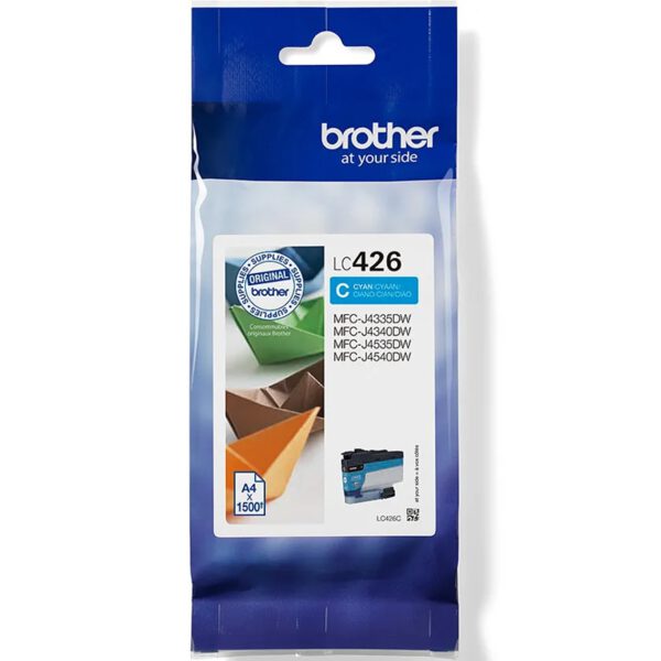 *Cartucho tinta brother lc426c cian 1500 paginas