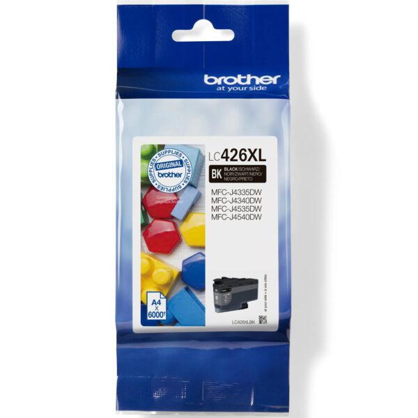 *Cartucho tinta brother lc426xlbk negro 6000 paginas