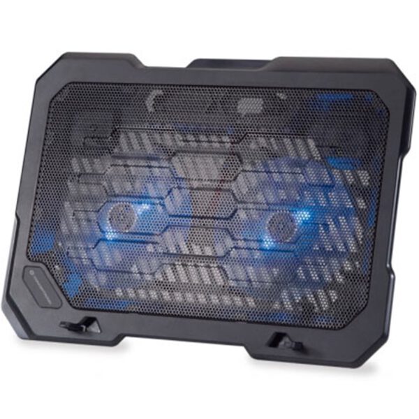 *Base refrigeracion conceptronic para portatiles 2 ventiladores 125mm hasta 15.6 pulgadas