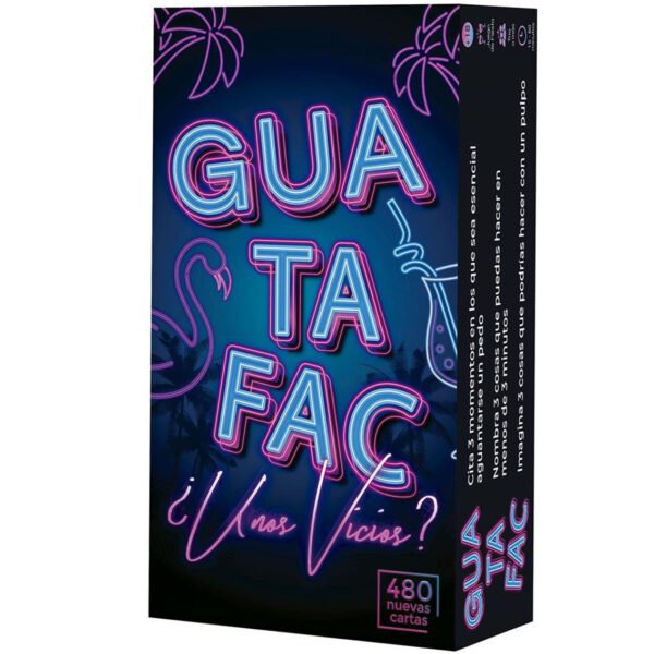 *Juego de mesa asmodee guatafac ¿unos vicios? pegi 16