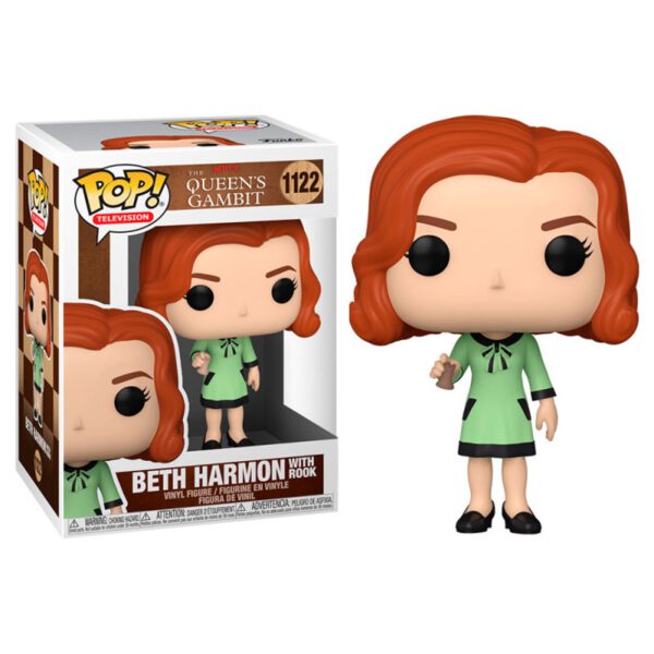 *Funko pop series tv gambito de dama queens gambit beth harmon con torre 57689