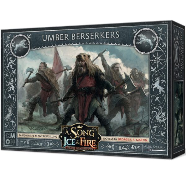*Juego de mesa asmodee cancion de hielo y fuego: berserkers umber pegi 14