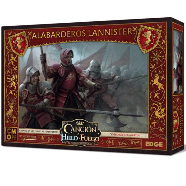 *Juego de mesa asmodee cancion de hielo y fuego: alabarderos lannister pegi 14