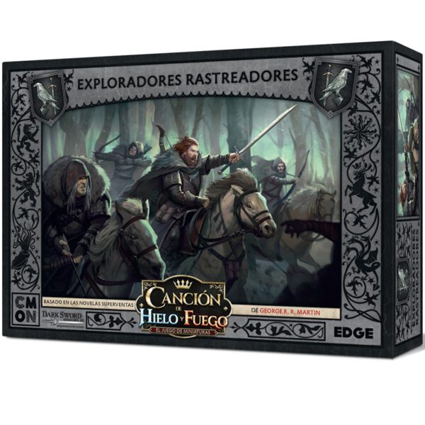 *Juego de mesa asmodee cancion de hielo y fuego: exploradores rastreadores pegi 14